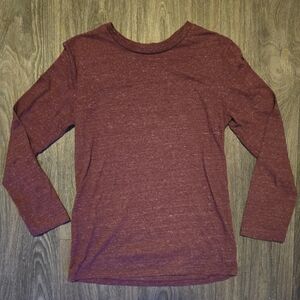 Old Navy | Maroon Long Sleeve T-Shirt